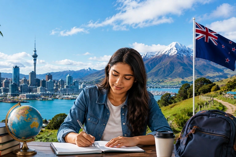 Study in New Zealand From India with Visa and University Selection Services