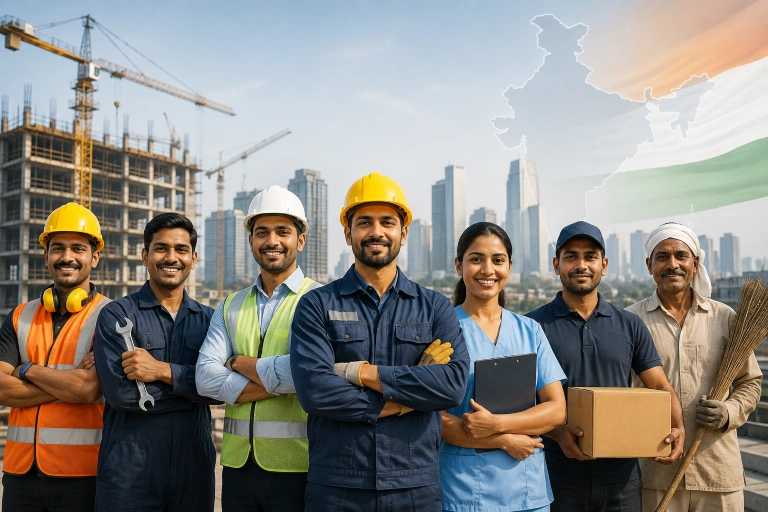 Manpower Supply Company India for Skilled, Semi-skilled, and Unskilled Workers