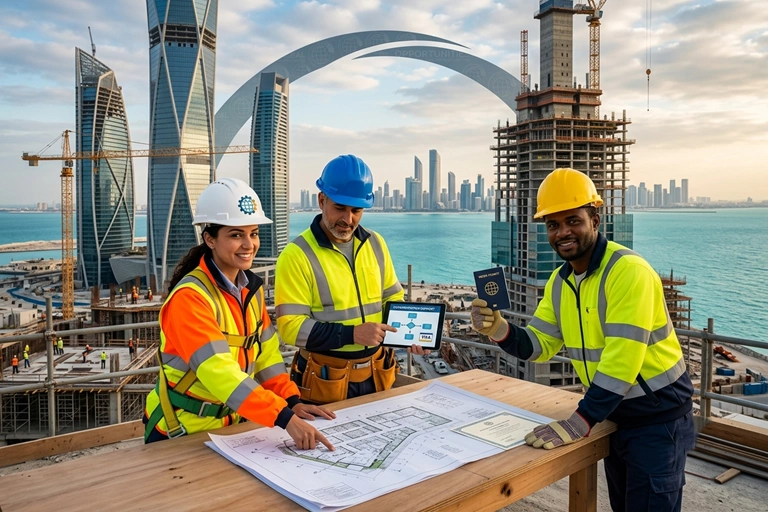 Verified Construction Jobs in Abroad with Visa and Work Permit Services