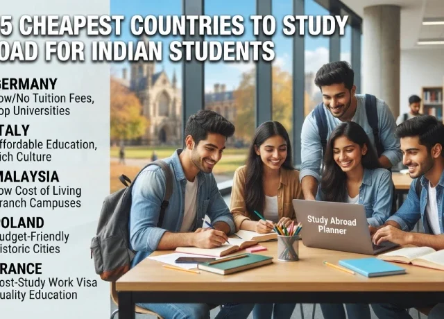 List of the Top Cheapest Countries to Study Abroad for Indian Students